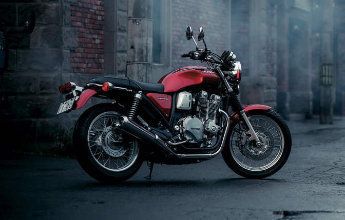 Honda CB1100EX, three quarter rear right side.