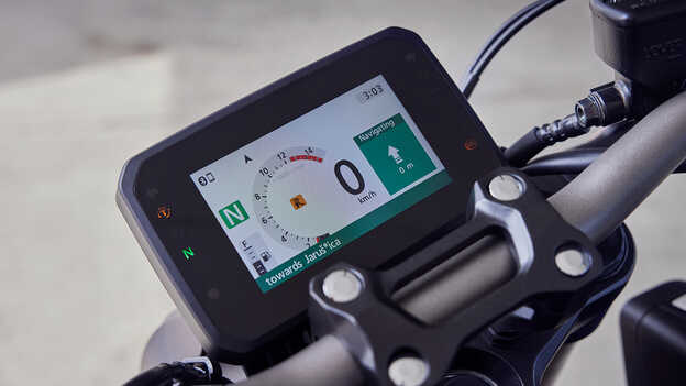 Honda CB650R 5-inch TFT display