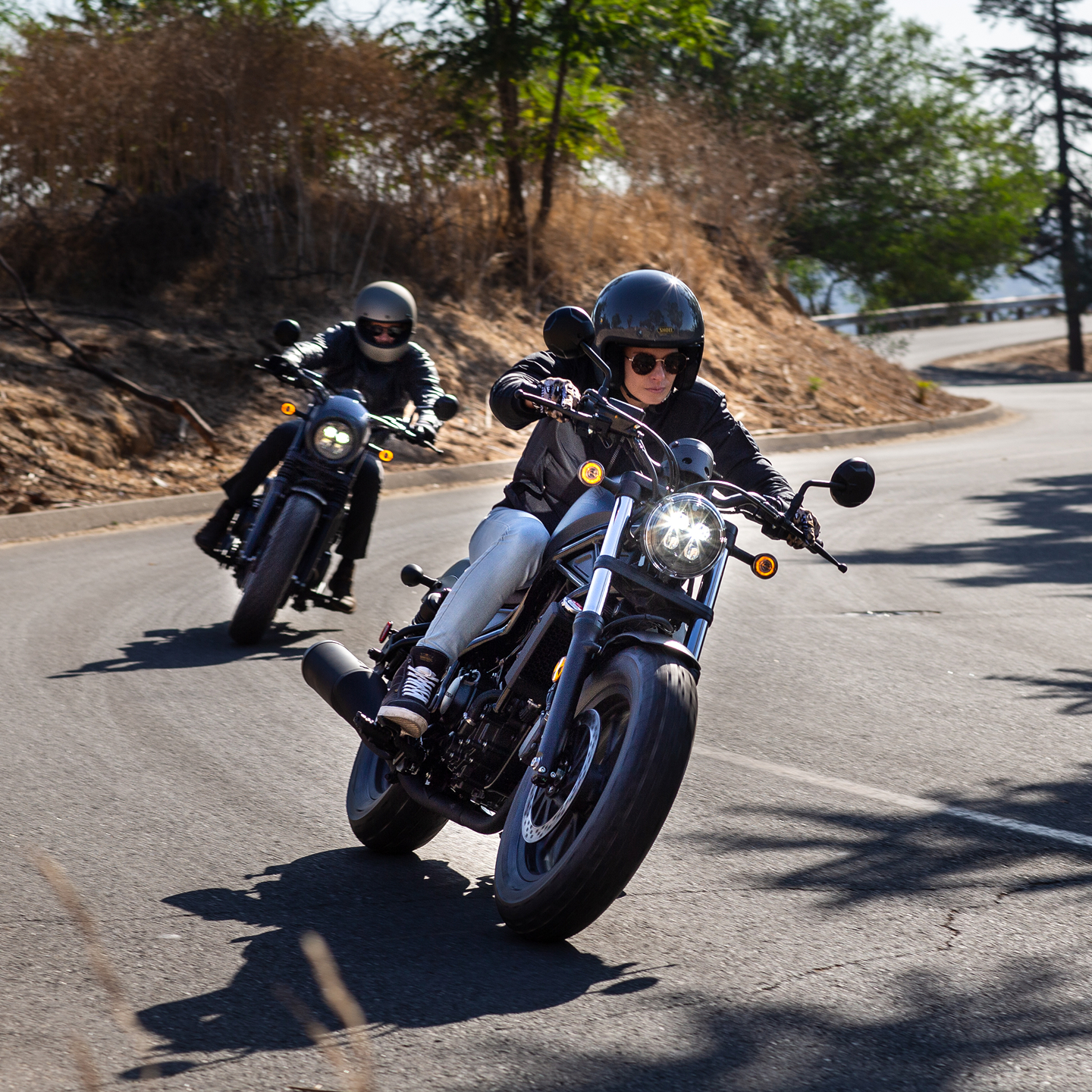 CMX500 Rebel two riders
