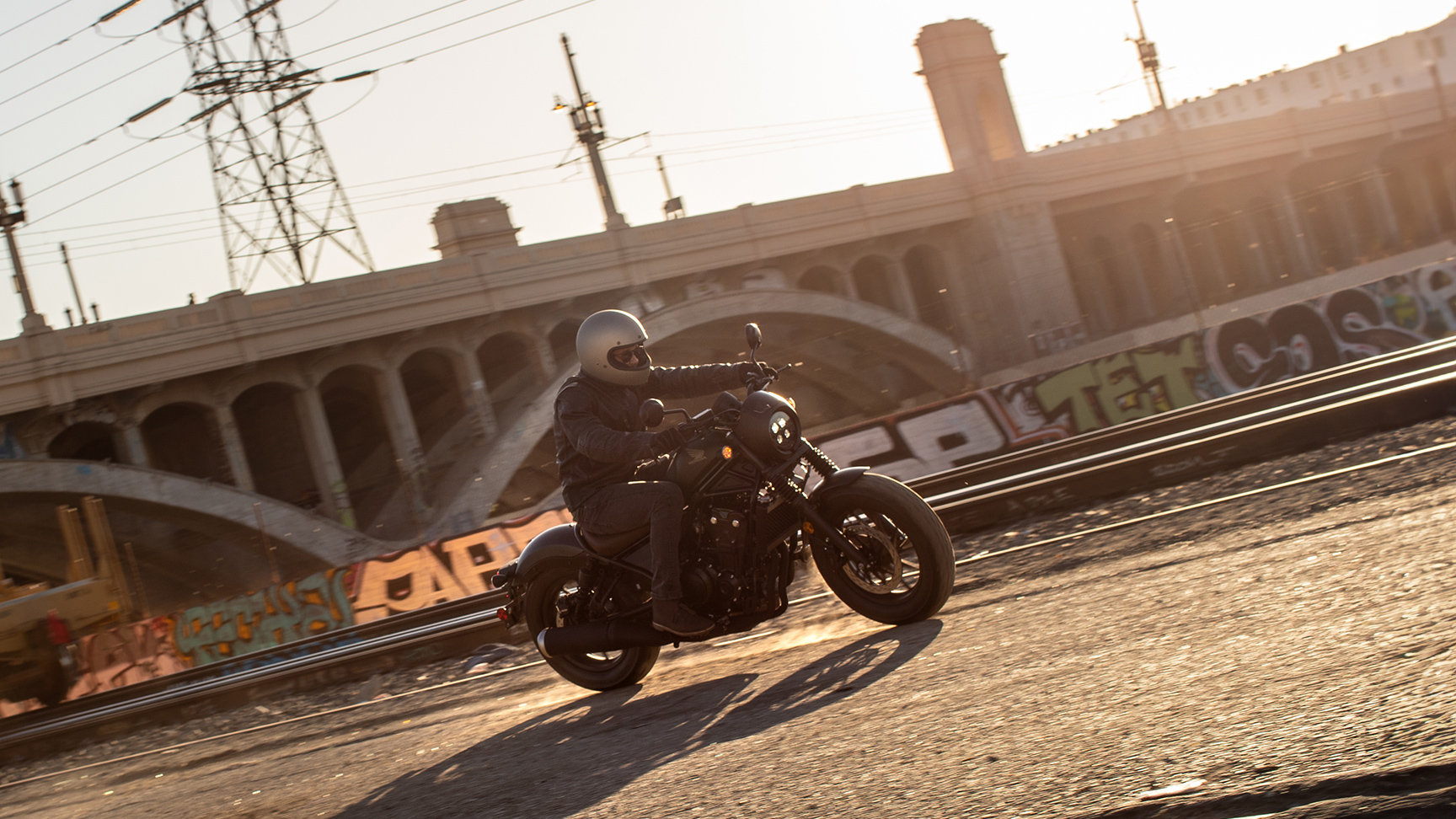 CMX500 Rebel with single rider