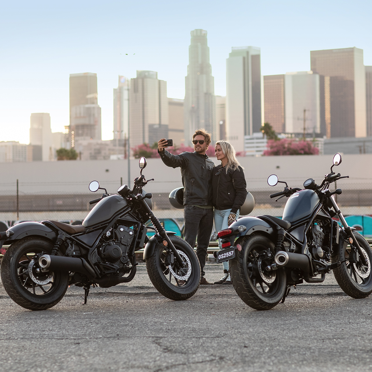 CMX500 Rebel with a couple standing by side