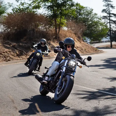 CMX500 Rebel two riders