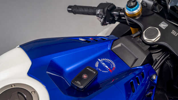 Honda CBR1000RR-R Fireblade smart key fob with 30th Anniversary logo