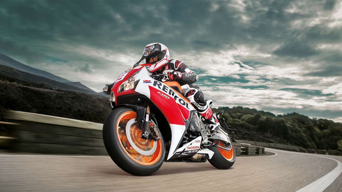 Super Sport CBR1000RR, Fireblade, Dynamic, Location, Tricolour, Front