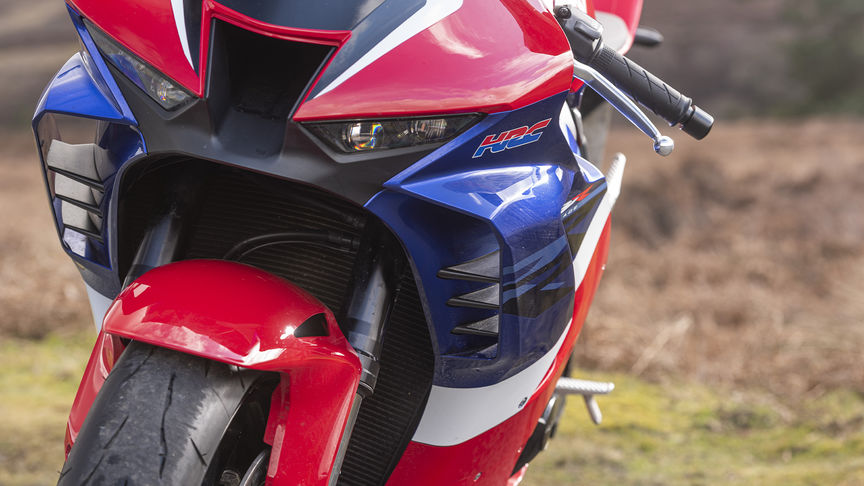 Honda CBR1000RR-R Fireblade focus on ram air duct aerodynamics