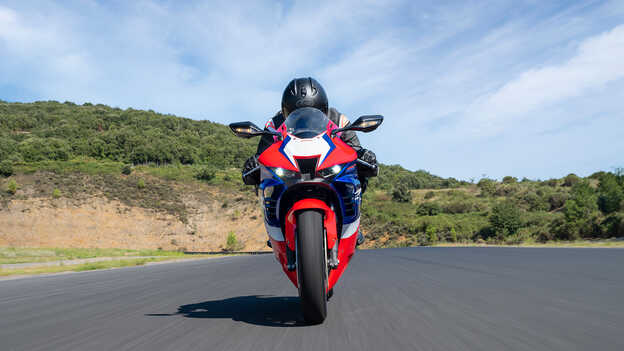 Honda CBR1000RR-R Fireblade with HRC Ram-Air Duct and Winglet Structures