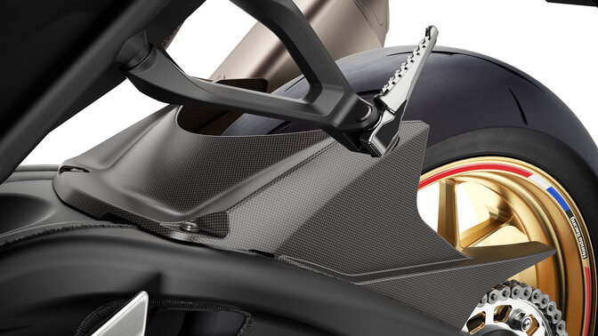 Honda CBR1000RR-R Fireblade SP with Carbon Rear Hugger