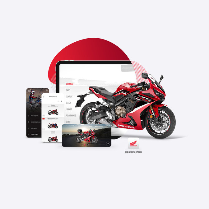 Honda Motorcycles Europe app
