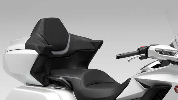 Honda Gold Wing Tour, Comfortable pillion riding position