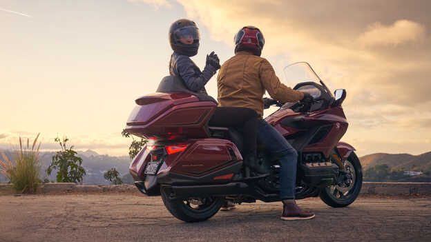 Honda GL1800 Gold Wing Tour, Comfortable pillion riding position