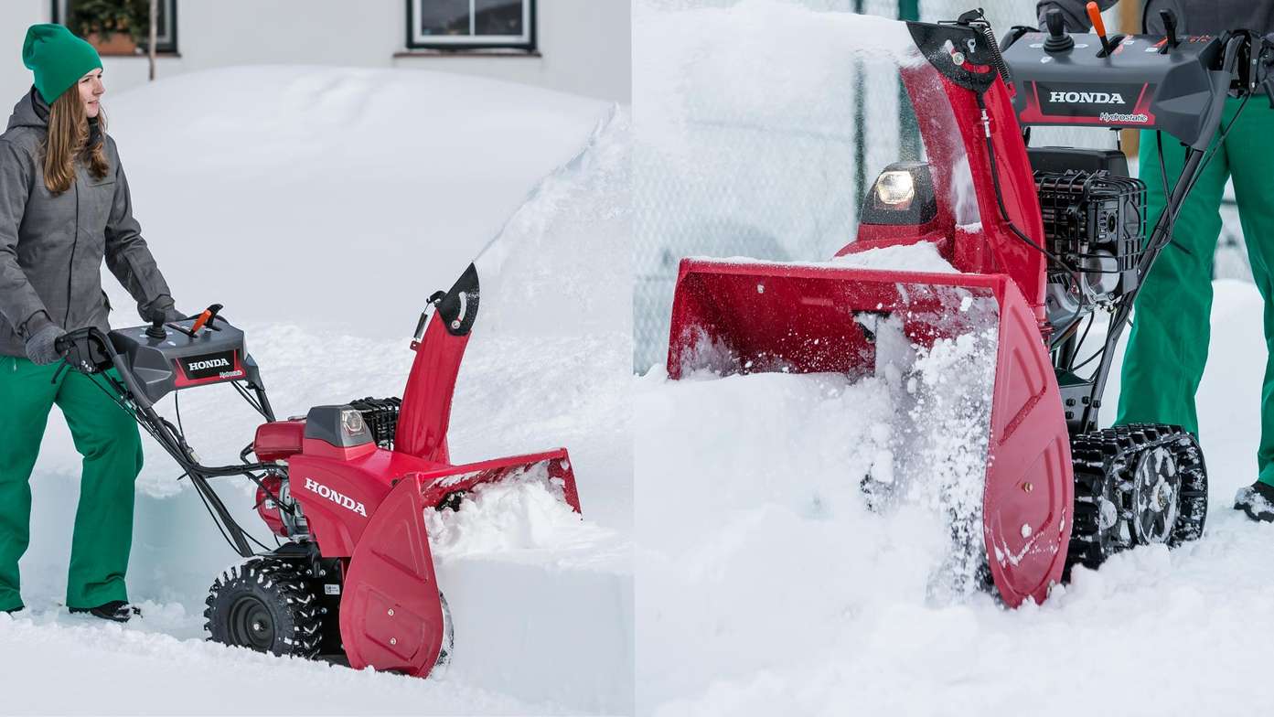 Series 7 snowthrower track or wheel option