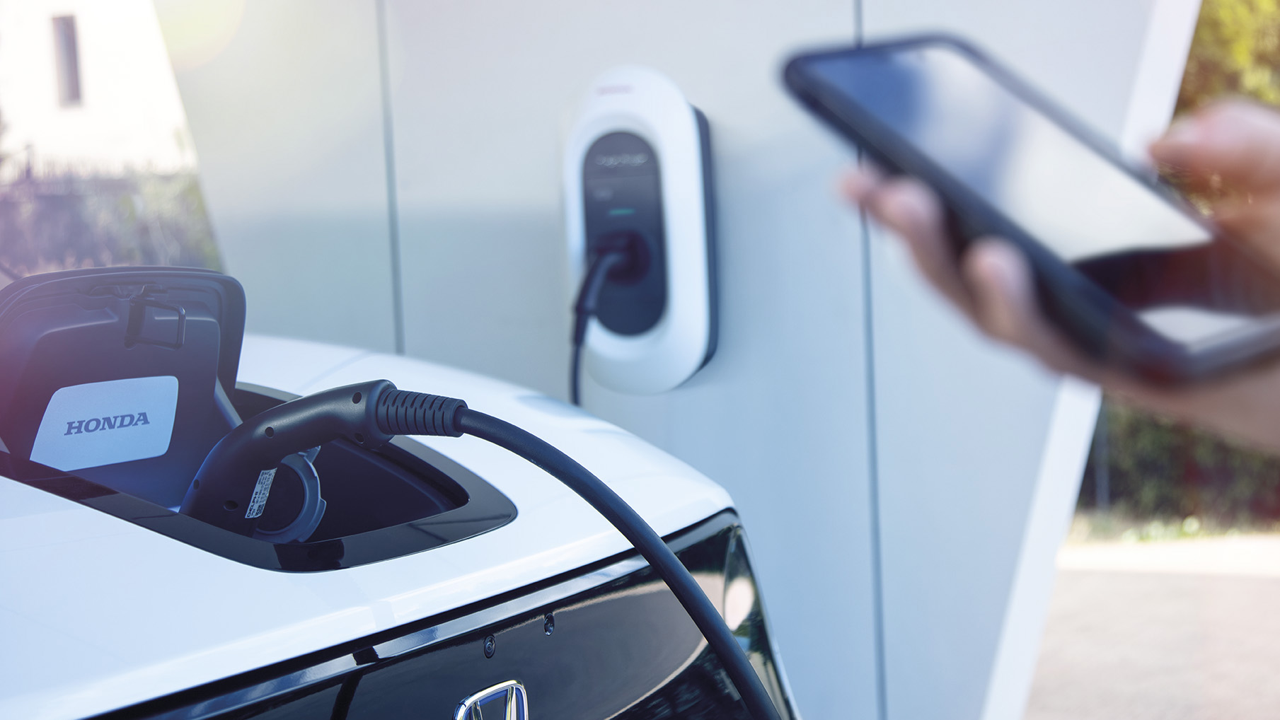 2020 Honda e Mode 3 is Charging