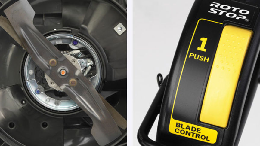 Roto-stop® Blade brake control