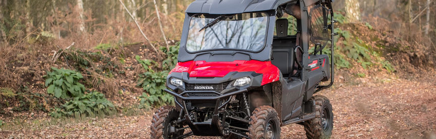 Banner promoting section called The Engine Room which contains news and articles from Honda