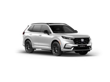 Honda CR-V Advance Tech front 3/4 facing in white
