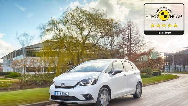 Five stars Euro NCAP 2020 - Jazz