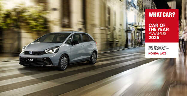 What Car? Car of the Year Awards 2025 - Honda Jazz - Best small car for practicality