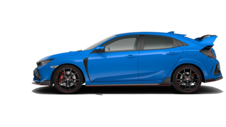 Side facing Honda Civic Type R.