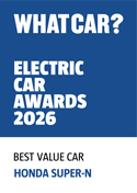 What Car? Electric Car Awards 2026 Best Value Car - Super-N