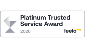 Feefo Platinum Trusted Service Award 2025