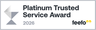 Feefo Platinum Trusted Service Award 2026