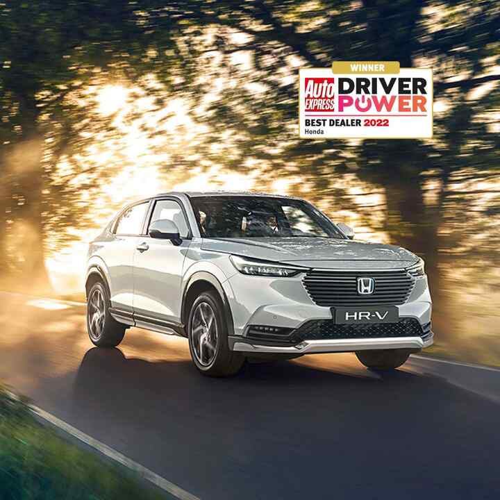 HR-V front three quarters