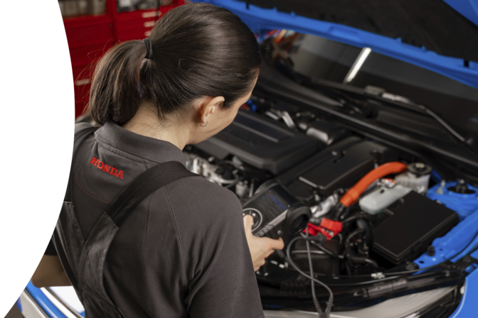 Honda THREE Service Plan Logo
