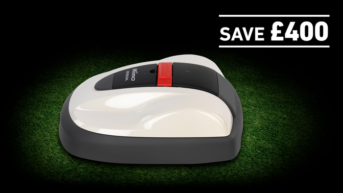 Miimo 310 on grass in a dark background with save £400
