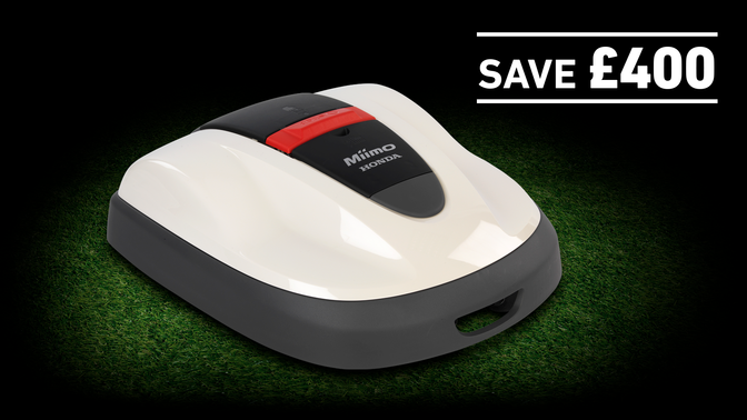 Miimo 520 on grass in a dark background with save £100