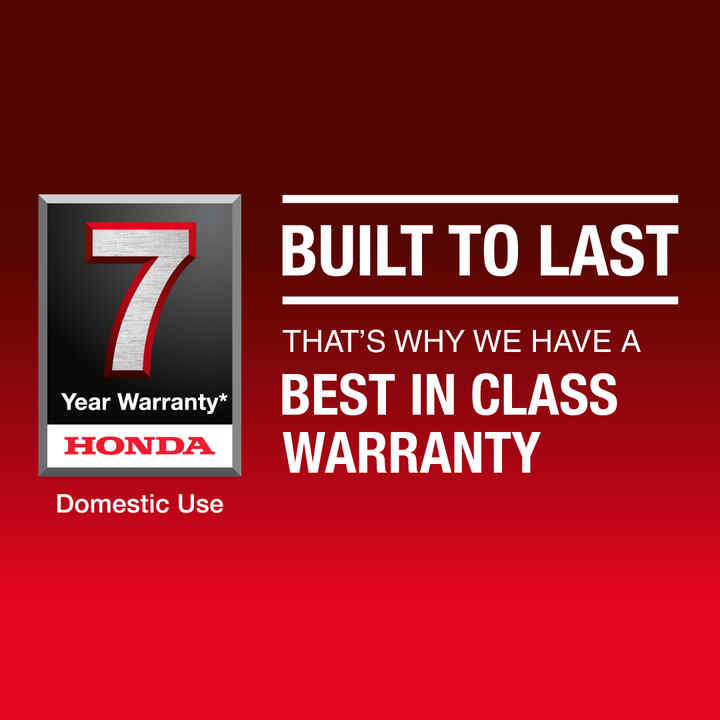 Honda seven year warranty logo