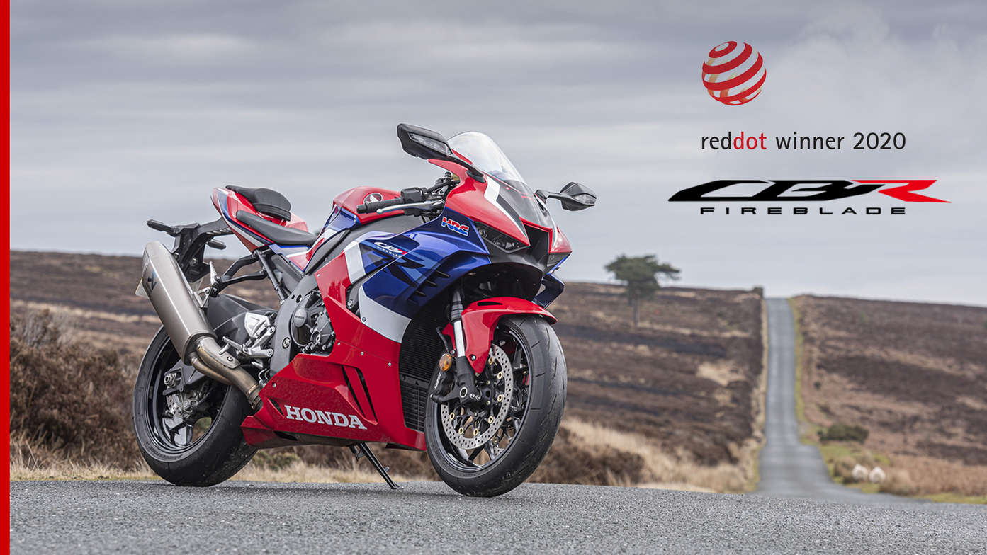 Red dot awards, outstanding design  - CBR1000RR-R