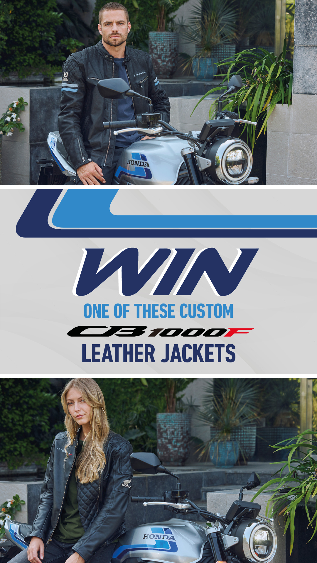 WIN one of these custom CB1000F Leather Jackets