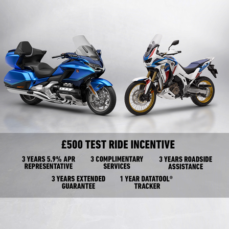 Gold Wing and Africa Twin Offer Packages