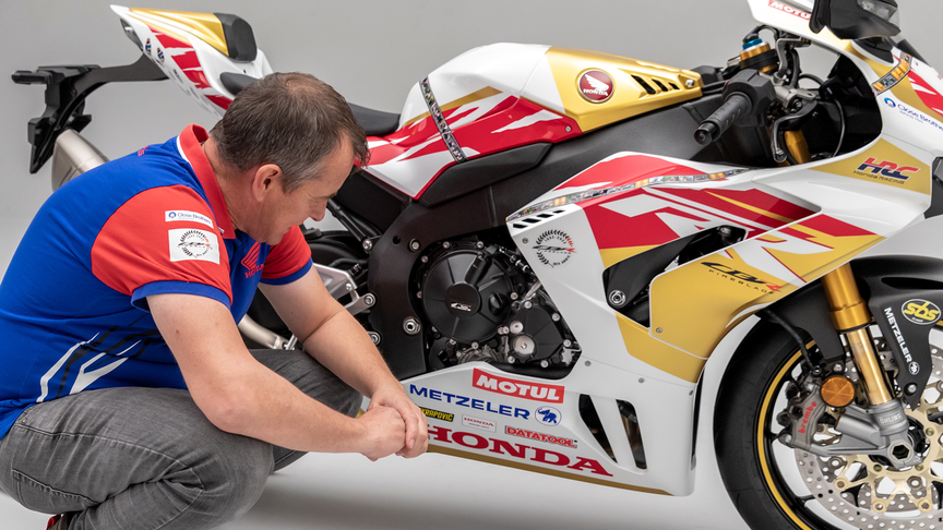 Limited-edition John McGuinness TT Fireblade