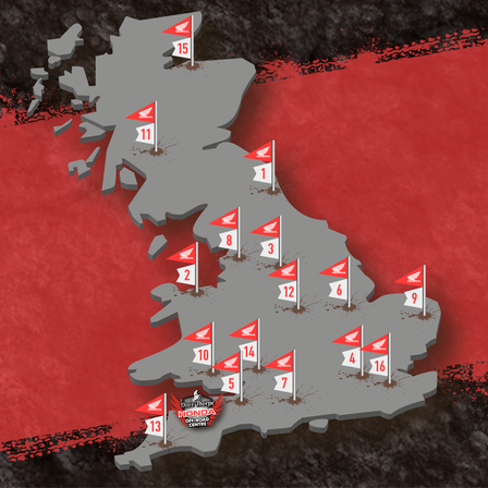 Honda Off-Road Dealer Map