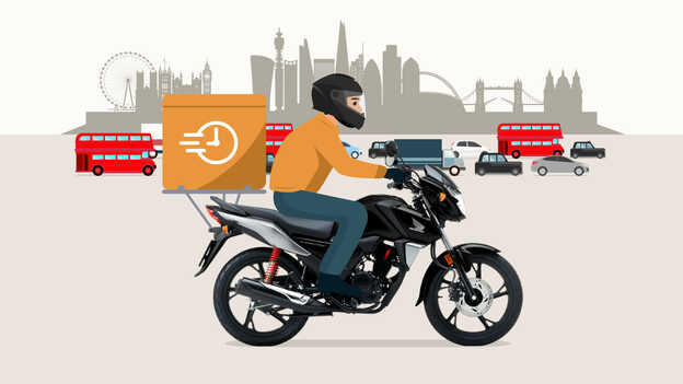 Delivery bike cheap