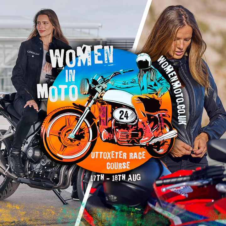 Ladies moto discount