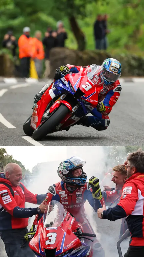 Dean Harrison - Superstock IoM TT double-winner 2025