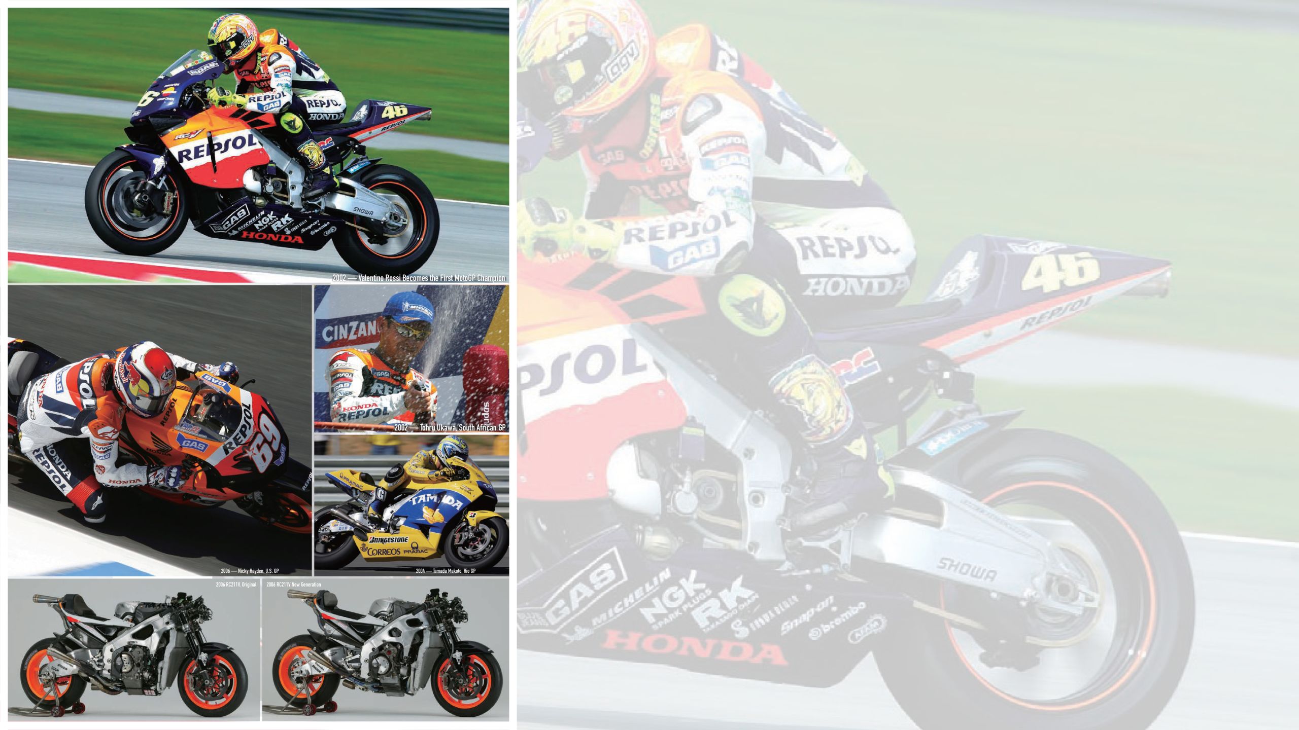 21st century moto gp bikes honda engine room