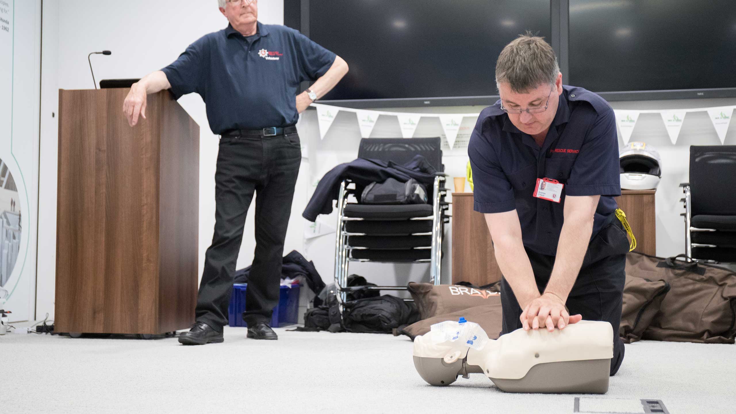 Motorcycle safety CPR Honda HQ