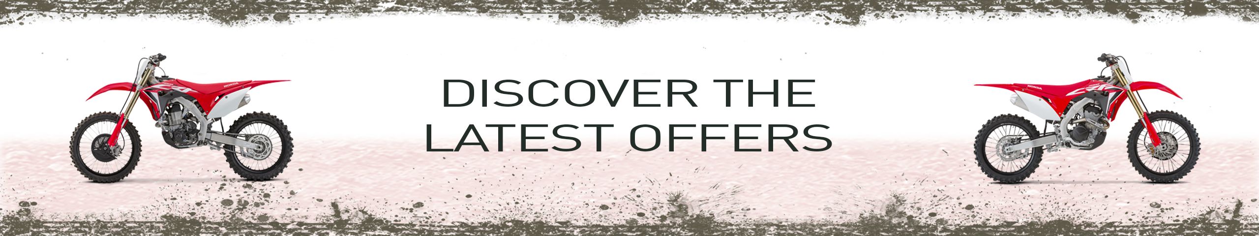 CRF250r and CRF450r offers honda engine room