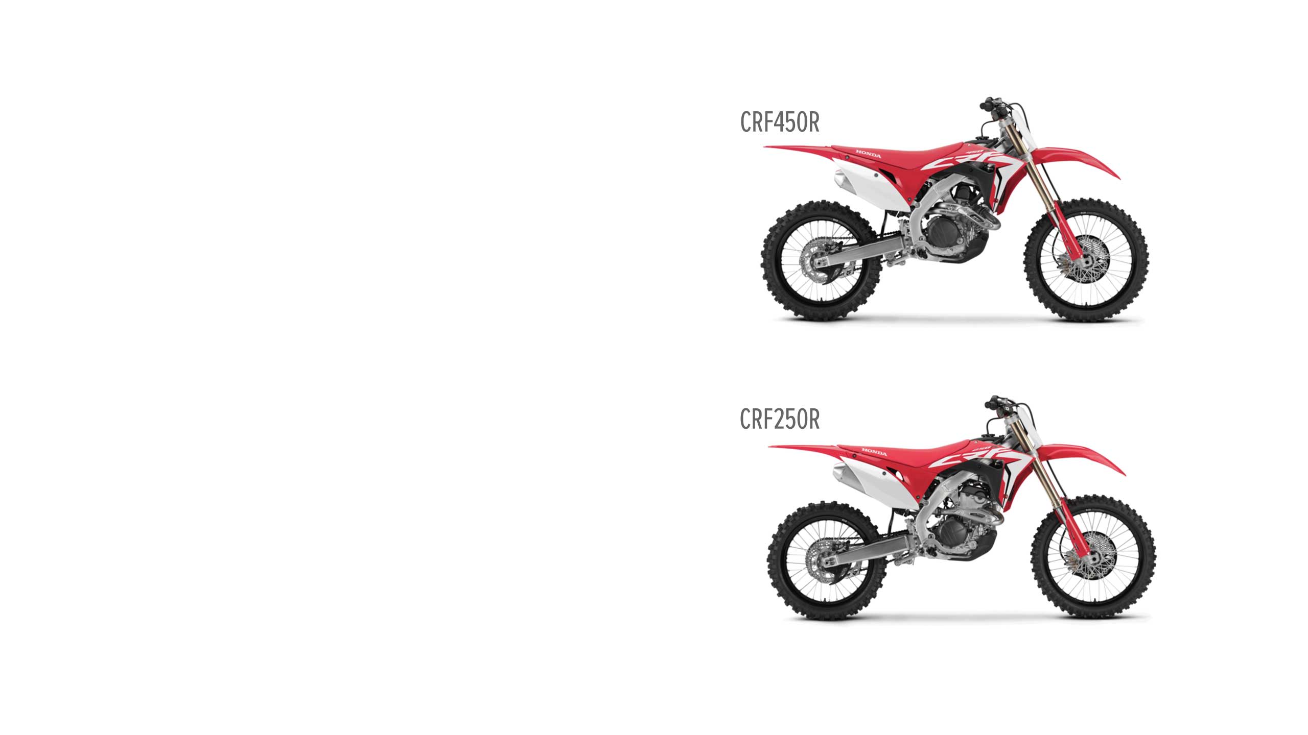 honda crf450 crf250r off road mx bike