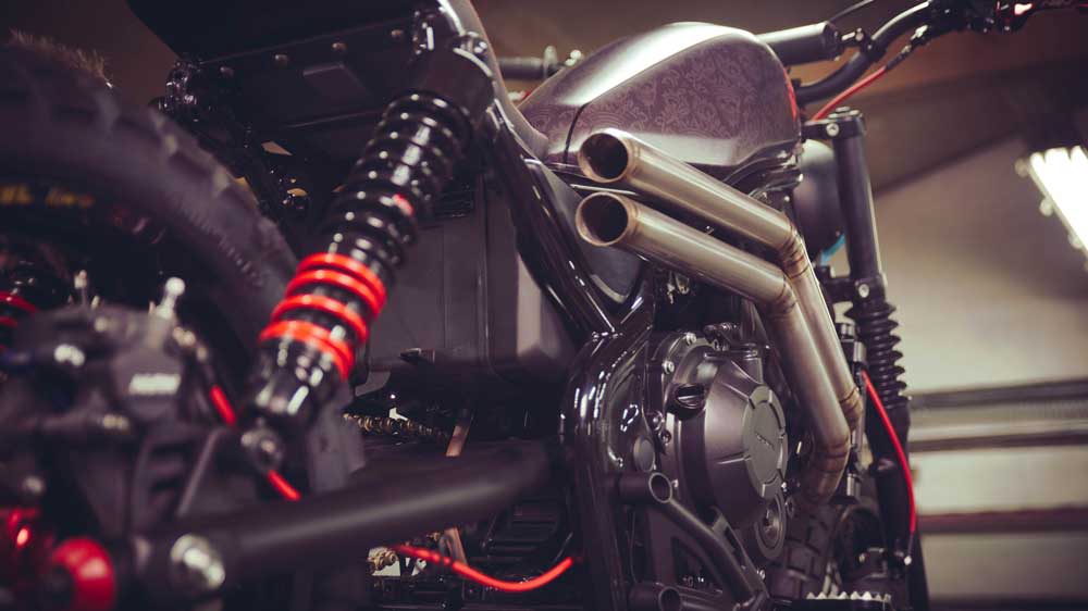 Anthony van Someren custom motorcycle