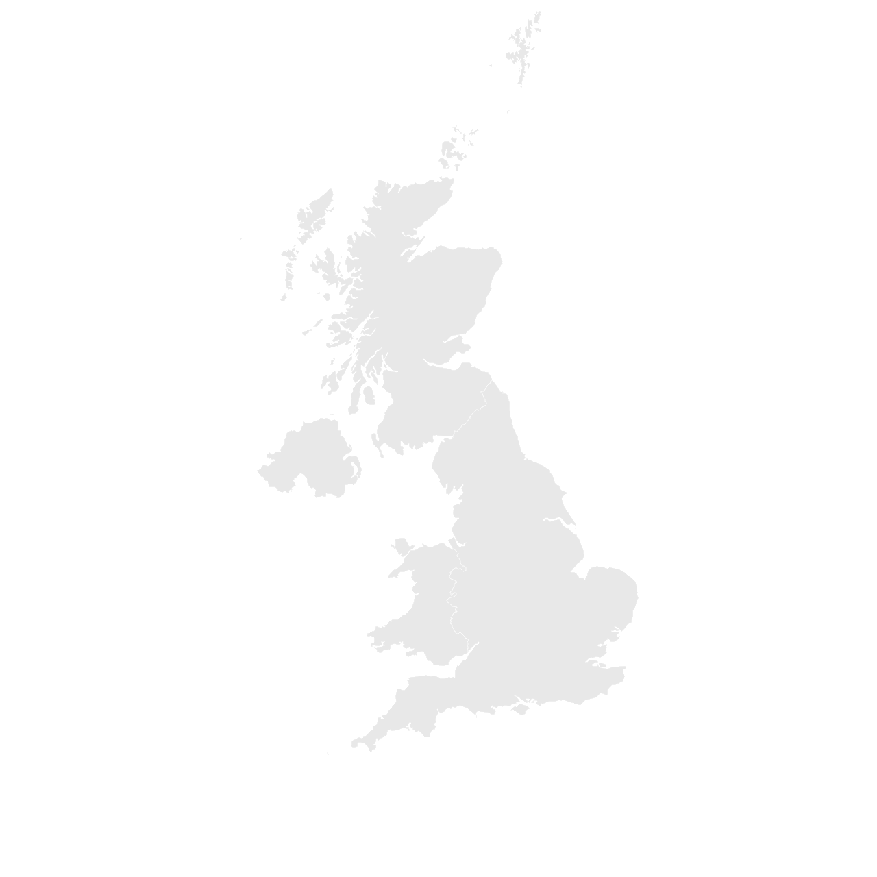UK map showing Watford and Dundee 460 miles apart