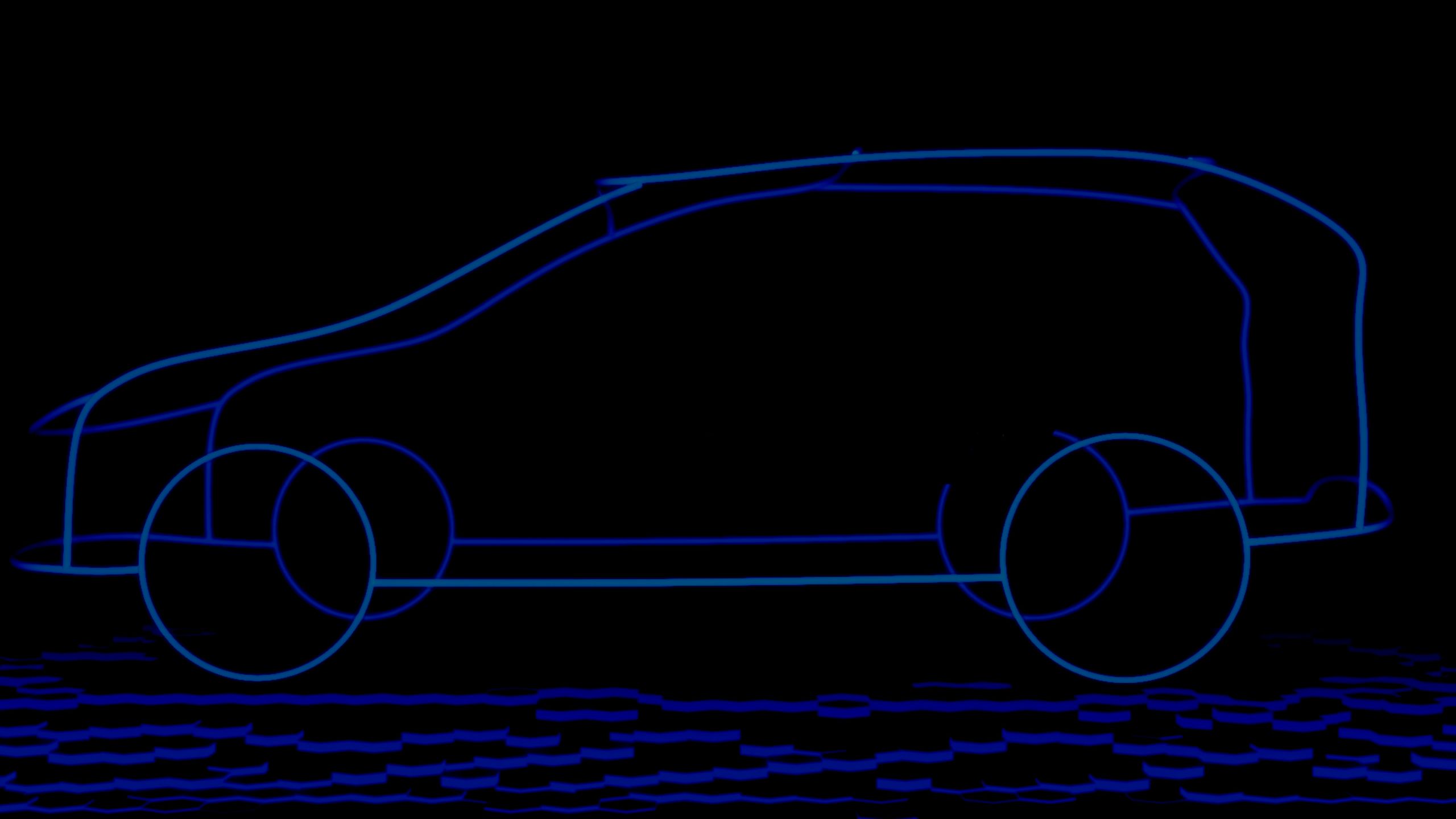 honda cr-v hybrid suv wire frame schematic