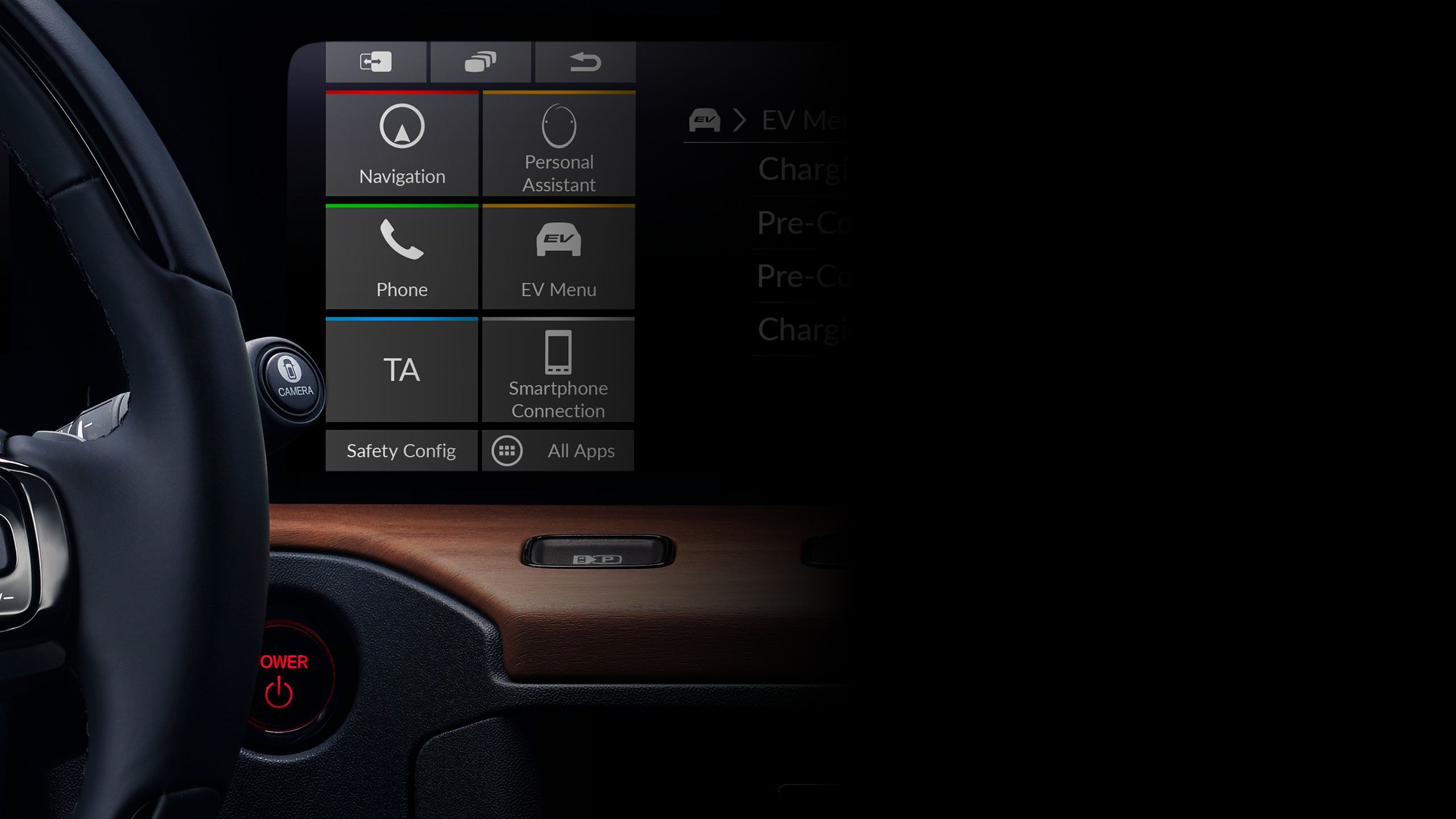 honda urban ev dashbord display