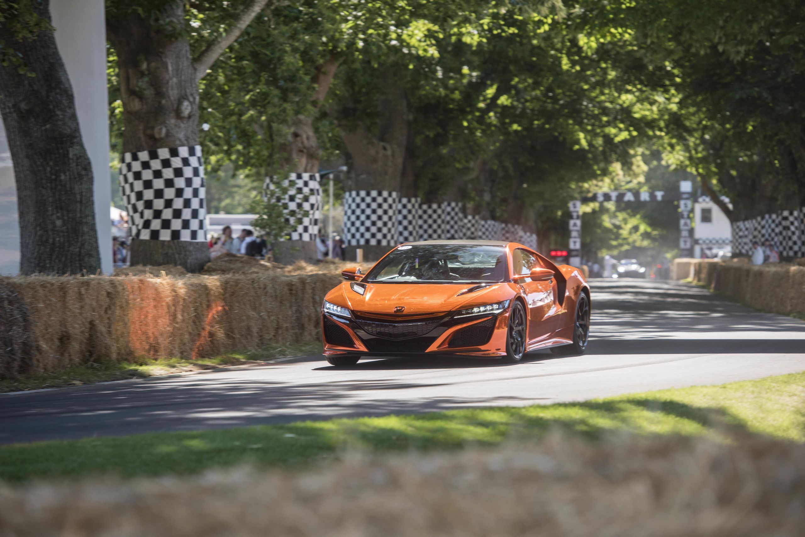 honda nsx at goodwood 2019 honda engine room