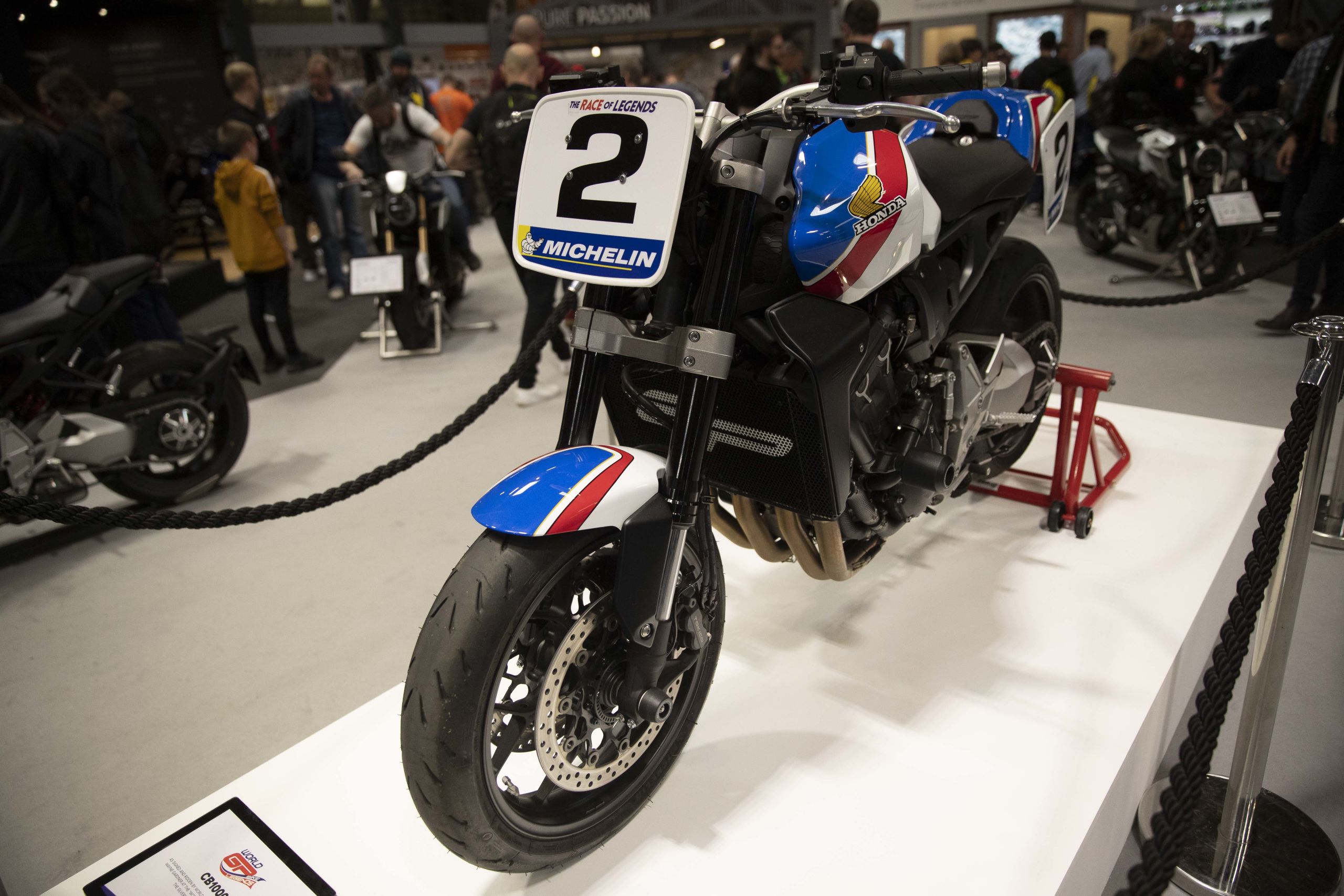 CB1000R Silverstone on display at Motorcycle Live 2019