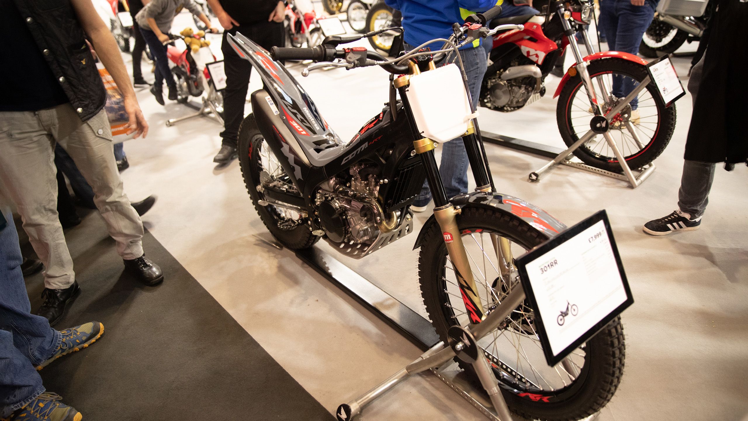 New Montesa Cota 301RR on display at Motorcycle Live 2019
