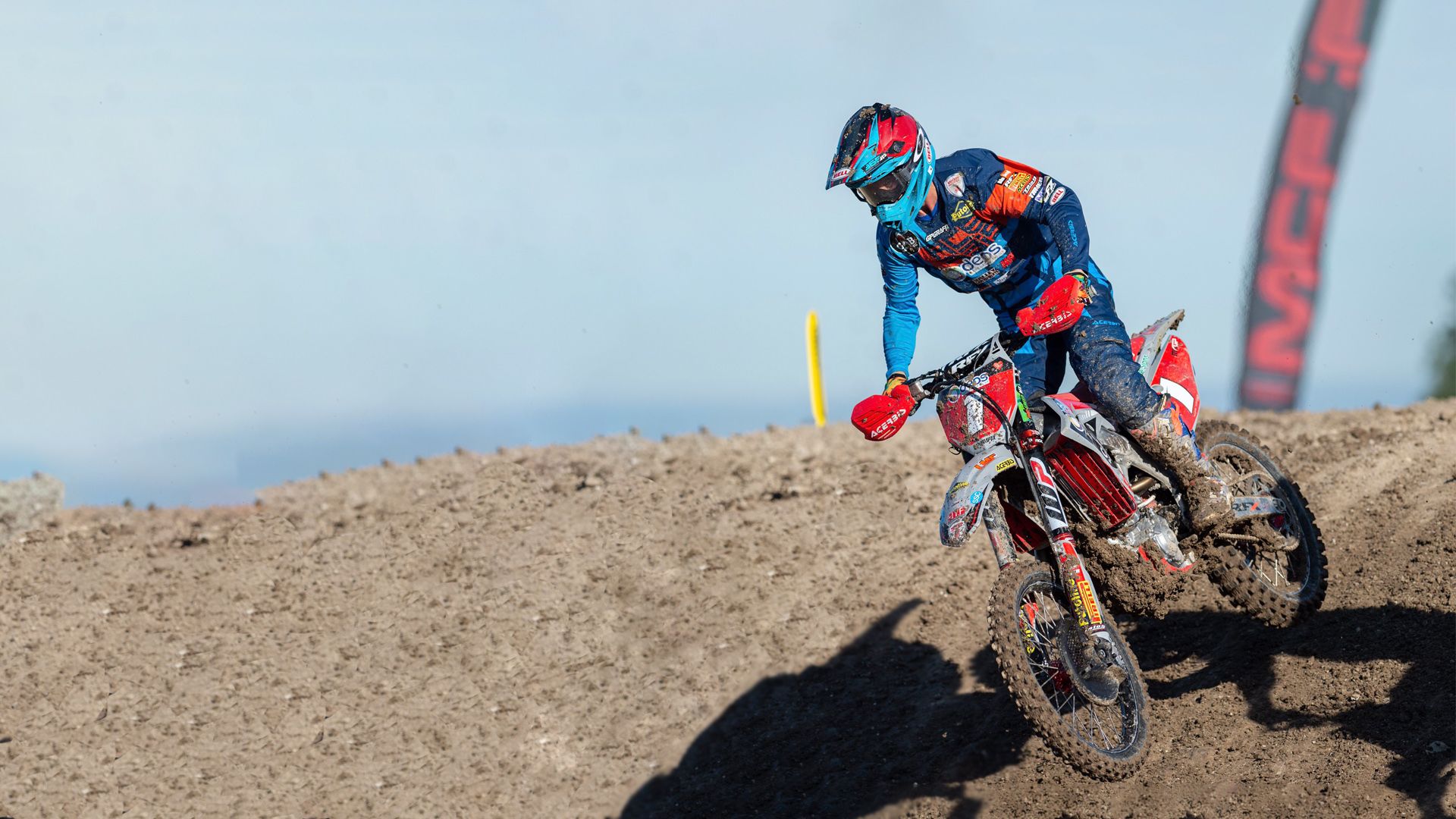 Cab Screens Deos Group Racing team competing in 2019 Maxxis British Motocross Championship on Honda CRF450